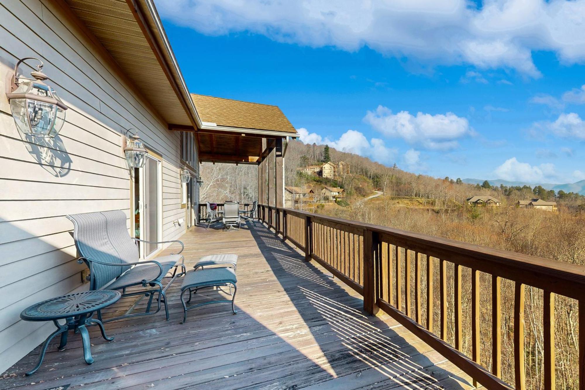 Ferienwohnung Smoky Mountain Escape Whittier Exterior foto