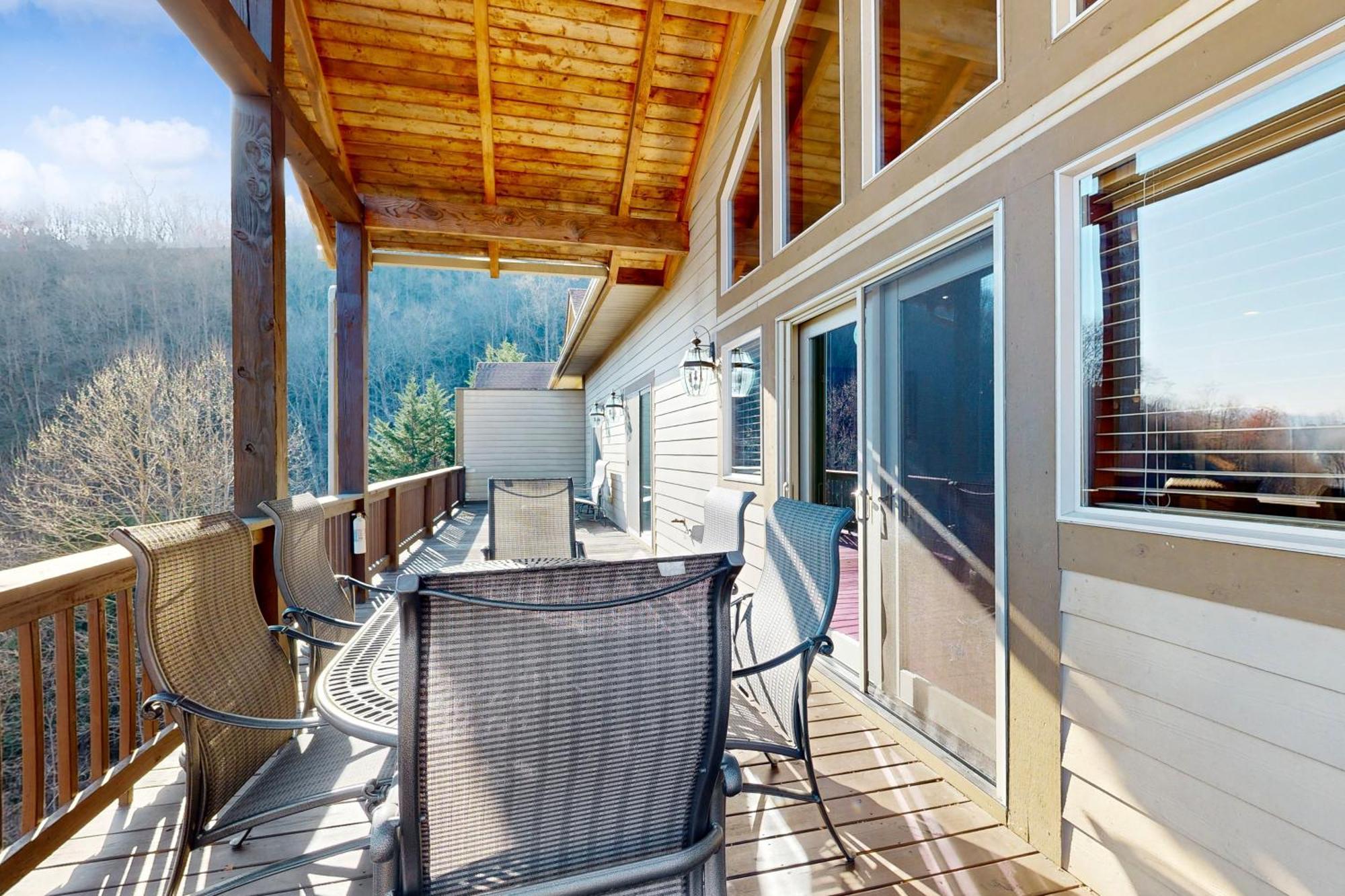 Ferienwohnung Smoky Mountain Escape Whittier Exterior foto